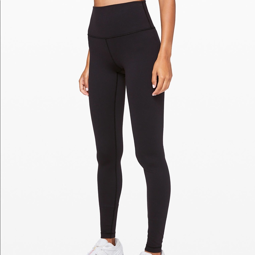 LULULEMON WUNDER UNDER BLACK LEGGINGS